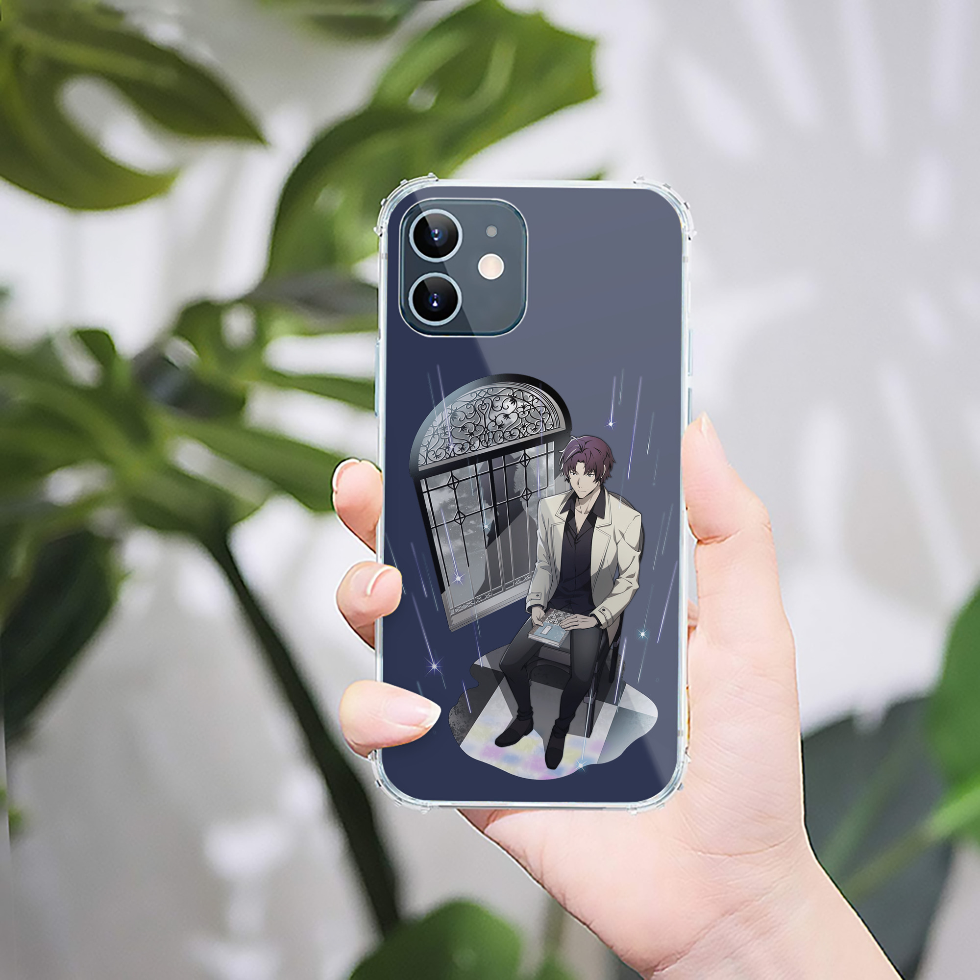 （画像用） 文豪ストレイドッグス Bungo Stray Dogs 【iPhone 12シリーズ対応】透明スマホケース（クリアソフトケース）